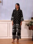 Odin Linen Black Co-ord Set