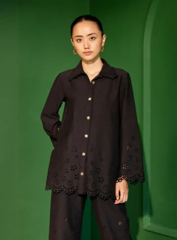 Mayfair Spacer Black Co-ord Set