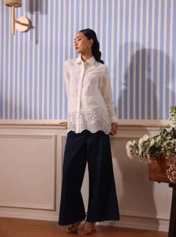 Romy Supima Cotton White Shirt