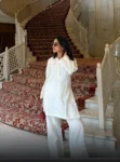 Kalani Supima Cotton Off White Co-ord Set