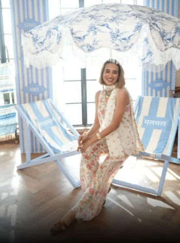 Akira Lawn Off White Co-ord Set