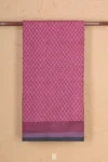Tussar Silk Saree In Royal Blue With Shibori Design
