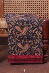 Chiffon Saree In Black With Paisley Printed Design